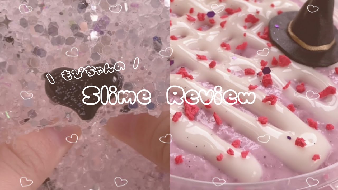 【ASMR】はっぴーはろうぃーん！￤もぴちゃん@mopi_slime_U._.Uのスライムレビュー！！🩷
