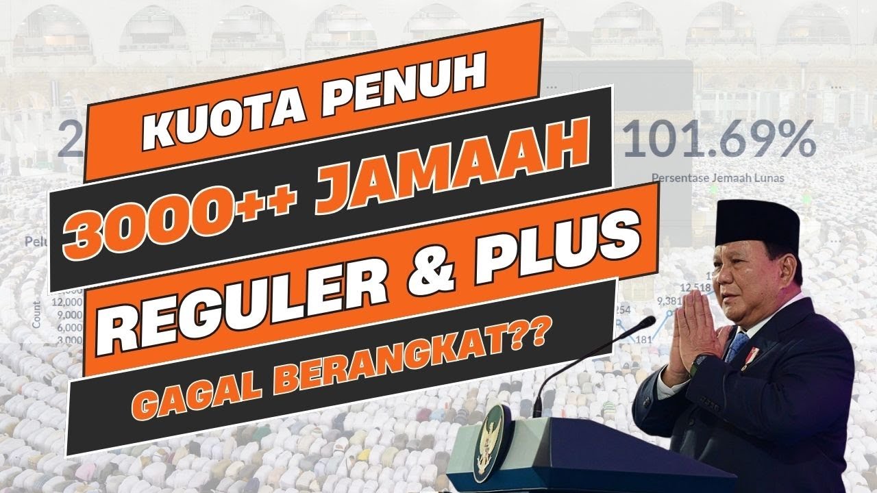 ALHAMDULILLAH KUOTA HAJI 2026 SUDAH 100 PERSEN LEBIH