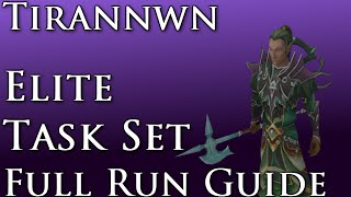 RSTask: Tirannwn Elite Task Set Full Run Guide [Runescape|RS3]