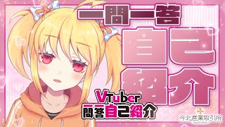 「【新人Vtuber】一問一答/金木犀かずのこ【自己紹介】」のサムネイル