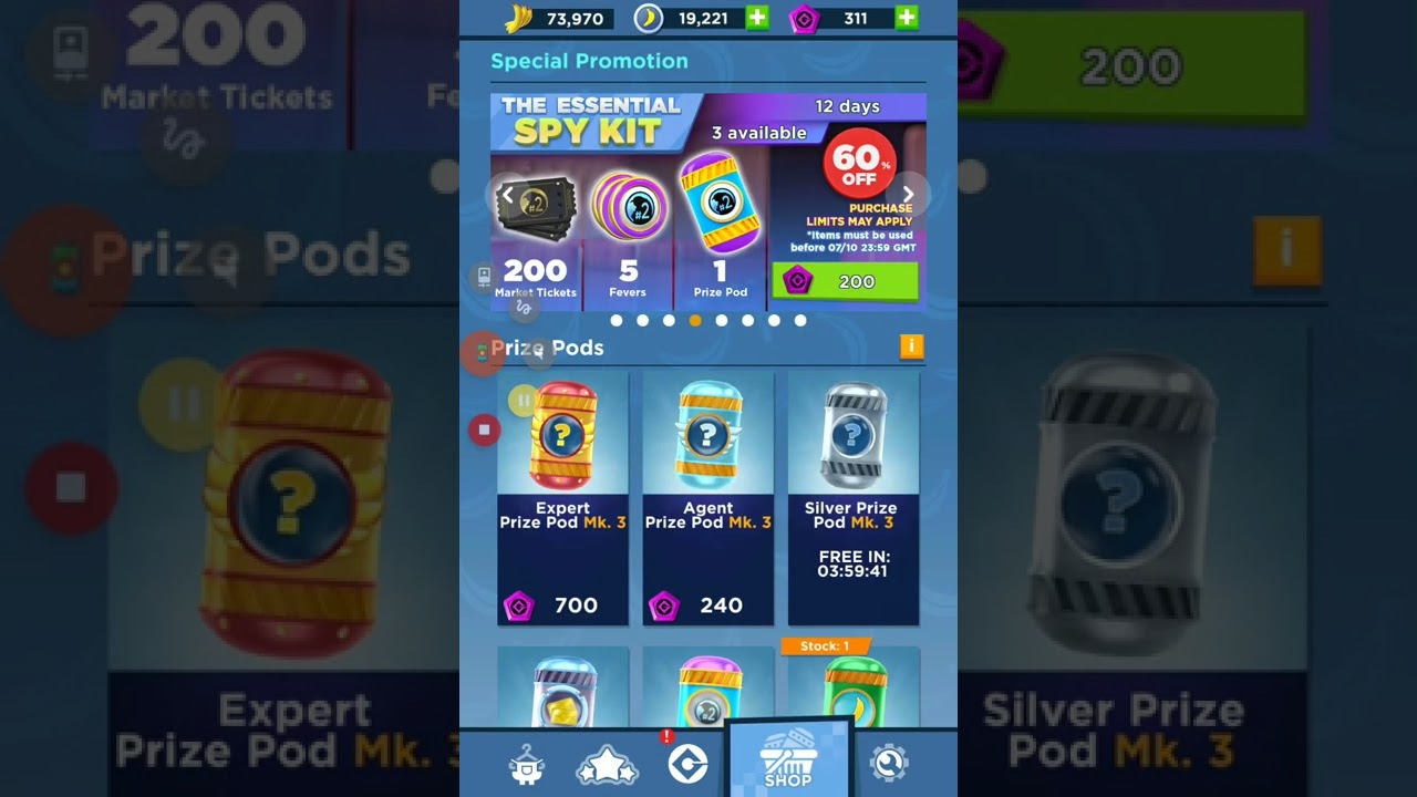 The Essential Spy Kit Special Offer is back in Minion Rush! 