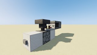 How To Make A Minecraft LAVA BLADE Redstone Contraption *EASY* [TUTORIAL] Added shaders :P
