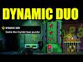 Lego batman - how to Solve the mysterious Puzzle | dynamic duo walkthrough