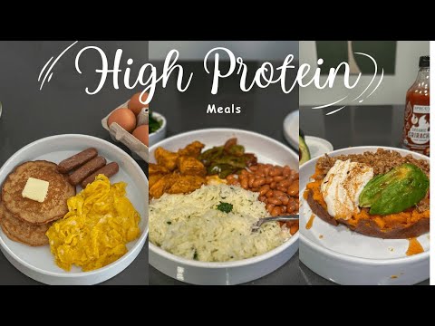 🍑 Gain It Back Right- Meal Prep W/ Me | Week 1 | Easy High Protein Meals for Muscle Growth #gains