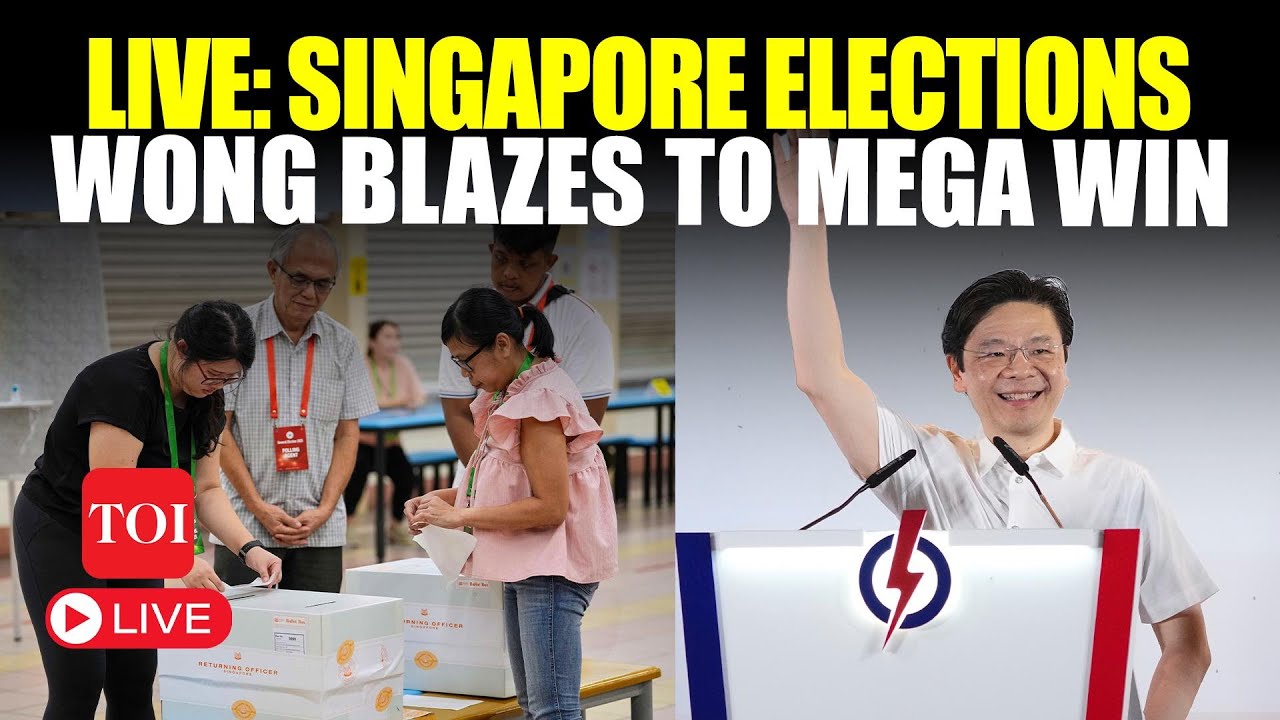 LIVE I Singapore Election 2025 Results Out | Lawrence Wong Speech | PAP