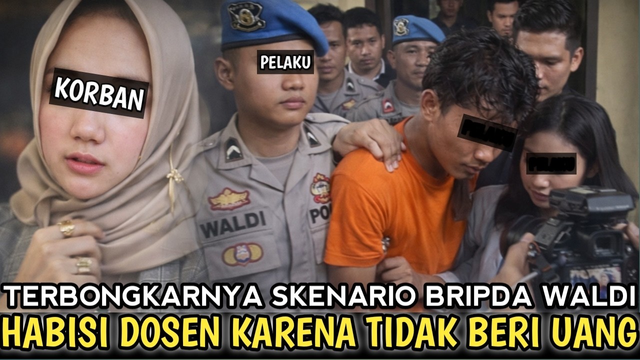AKHIR PERJALANAN KARIR BRIPDA WALDI SETELAH TERBUKTI HABISI DOSEN