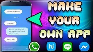 Make Your Own Messenger Application Without Coding || Like Whatsapp, Hike, Line etc (Hindi) screenshot 5