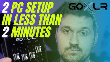 GoXLR Mini - 2 PC Setup In Less Than 2 Minutes
