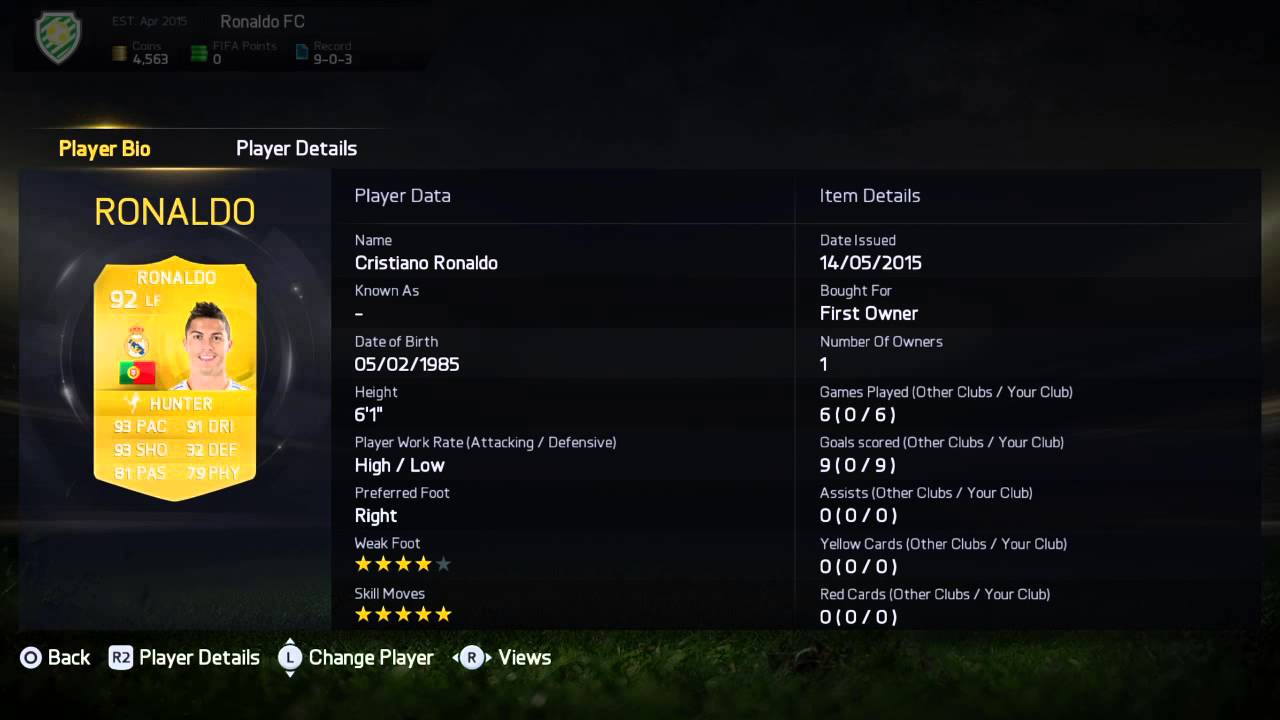 DISCARDING RONALDO OMG