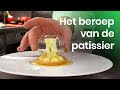 Hoe maakt een patissier zijn desserts?