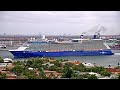 Great horn action from CELEBRITY EQUINOX departing Port Everglades on 4/3/2021