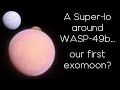 Is there an exomoon around wasp49b