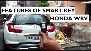 Features of Smart Key in Honda WRV