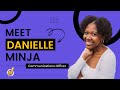 Meet danielle minja communications officer at nadernejad media inc