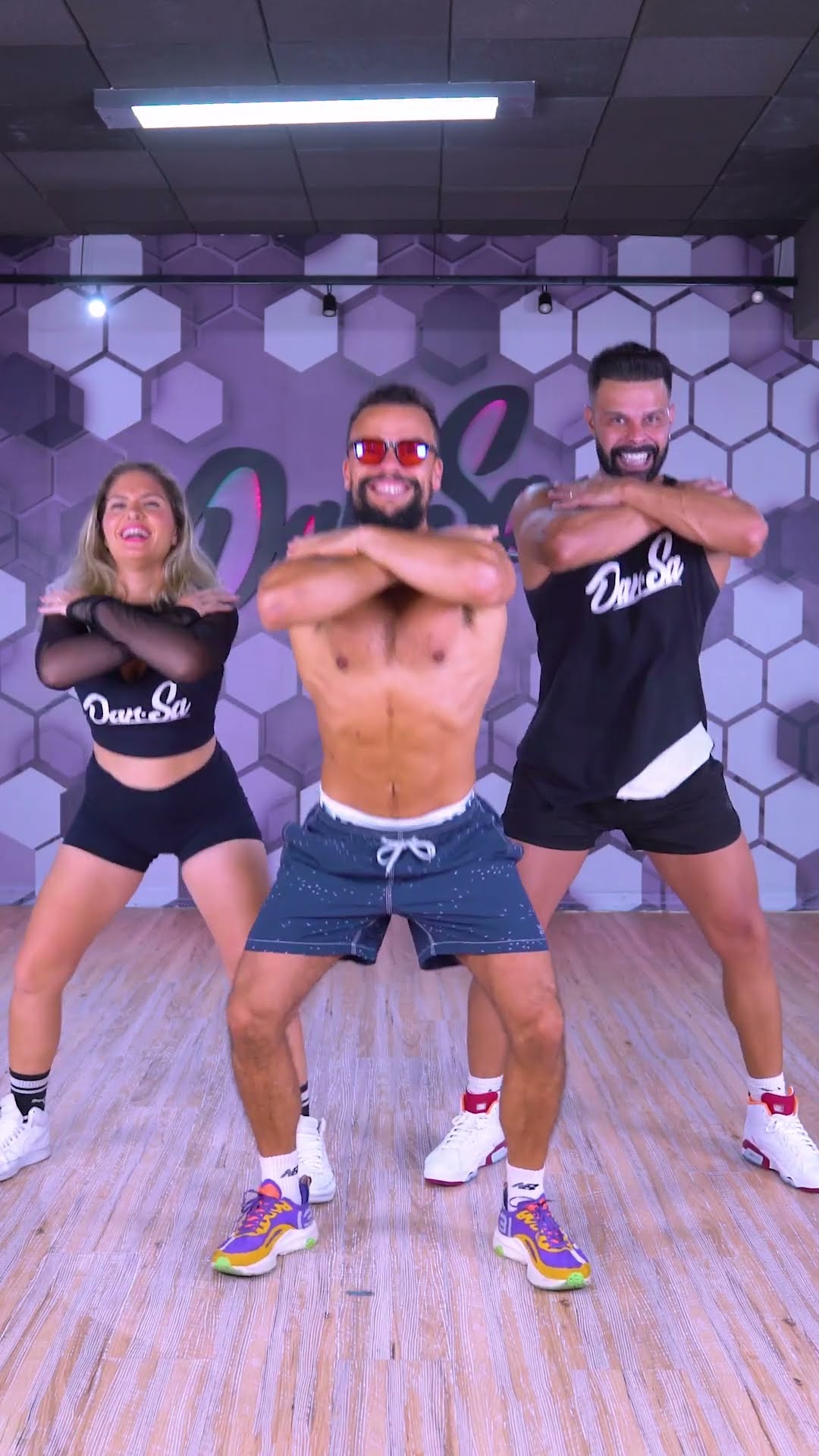 Desafio do Shape - Rubão da ZS, DJ Cassula - Dan-Sa / Daniel Saboya (Coreografia) #shorts