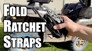 Master the Art of Folding Ratchet Straps in Seconds