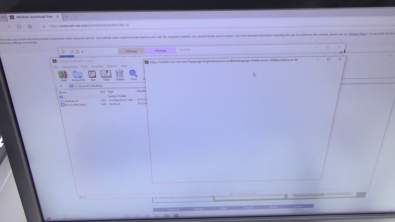 WinRar benchmark on Intel i5 2500