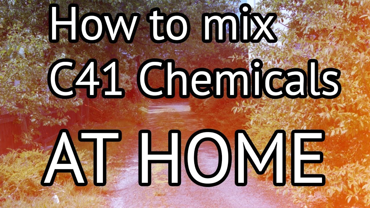 How to mix C41 Chemicals at home - YouTube