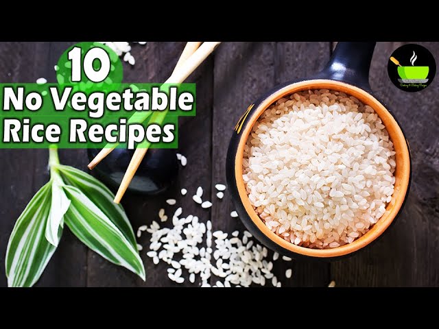 No Vegetable Rice Recipes | Rice Recipes | Easy Lunch Recipes | Healthy  Recipes Without Vegetables | She Cooks