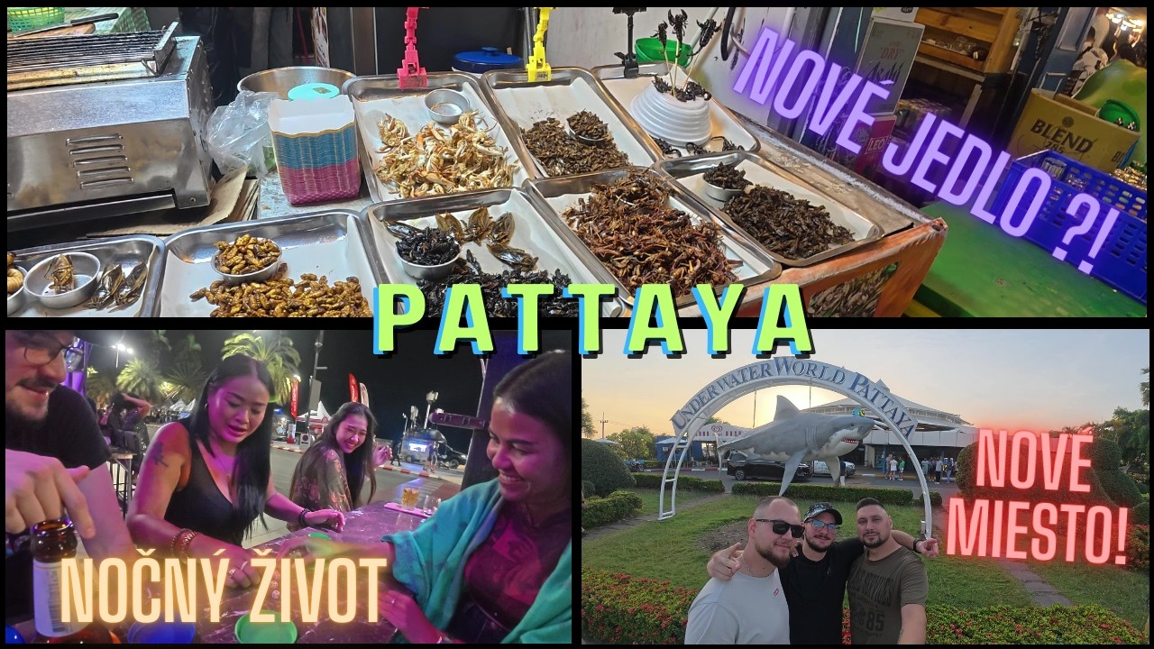 👯‍♀️Nočný život!!!👯‍♀️Realita Pattaye bez filtrov 🇹🇭😳  VLOG #08