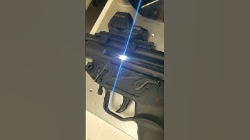 MP5 SBR LASER ENGRAVING #sbr #GUN #mp5 #fyp #shorts