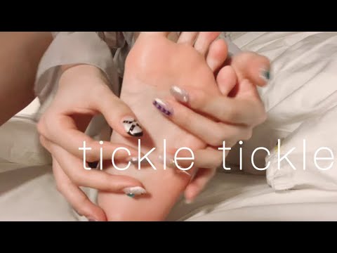 ［ASMR］tickle tickle