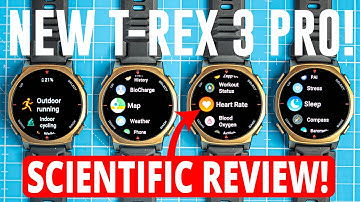 NEW Amazfit T-Rex 3 Pro - Scientific Review Of Small T-Rex