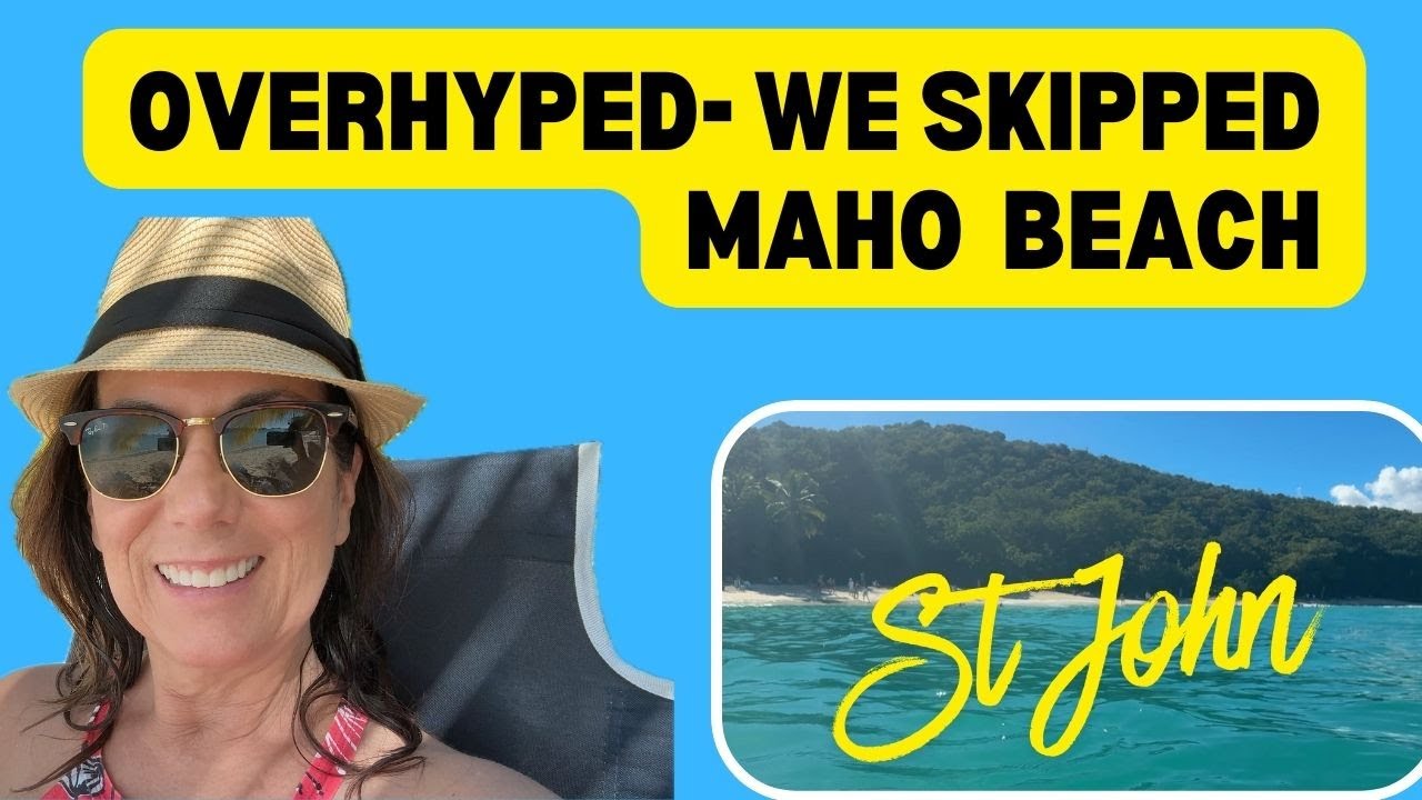 Пропустили пляж Махо-Бей! Вот почему нам это не понравилось! #stjohnusvi #traveltips #beachesofst...