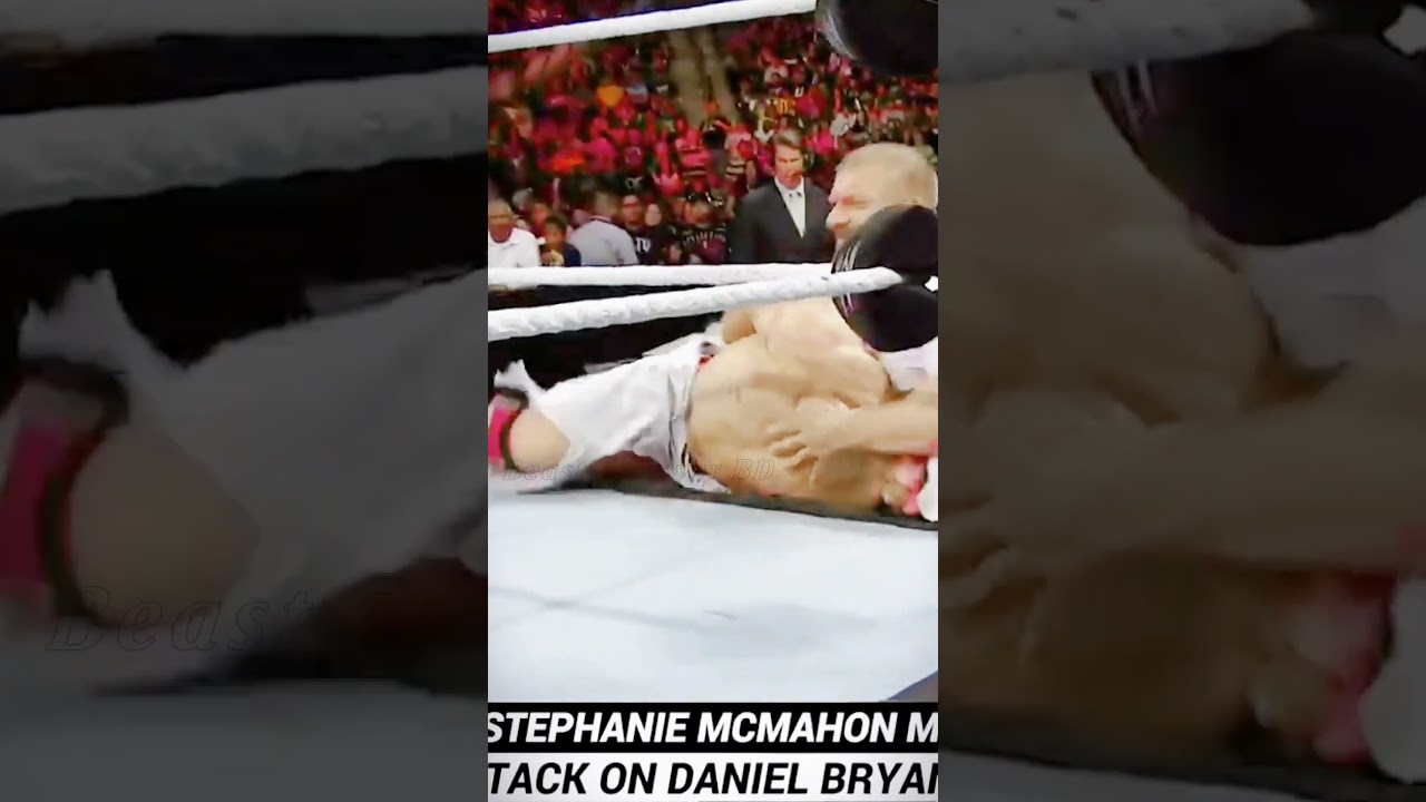 triple h attacks stephanie with hammer 🔥🔥 
