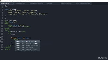 011 Como recorrer Arreglos mediante el ciclo Foreach PHP