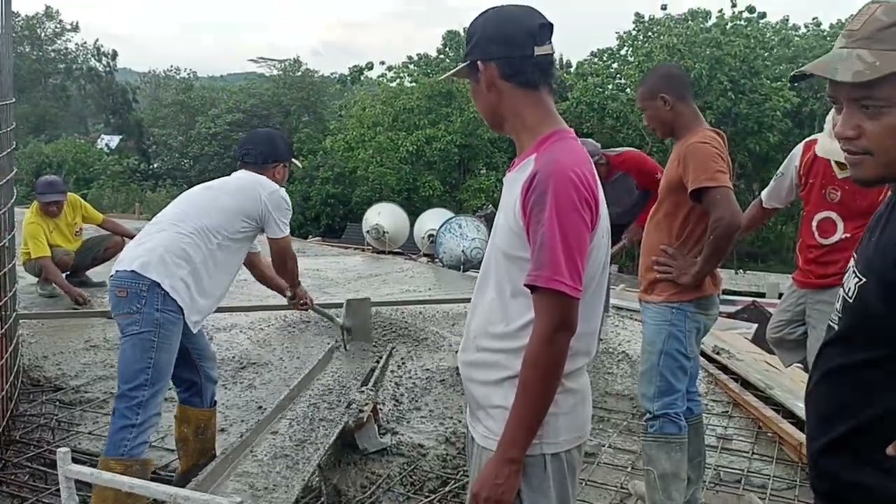 Pengecoran Teras Kubah Masjid di Desa Tuliskriyo  Kab. Blitar, Info Jasa Pengecoran 085932559499