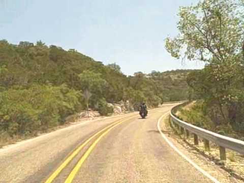 Texas Hill Country Motorcyle Ride Twisted Three Si...