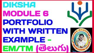 DIKSHA MODULE 6 PORTFOLIO#MODULE 6 PORTFOLIO#PORTFOLIO 6#DIKSHA#NISHTHA PORTFOLIO#NISHTHA#MODEL#