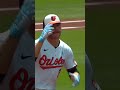 Gunnar Henderson hit his eighth leadoff home run of the season #baseball