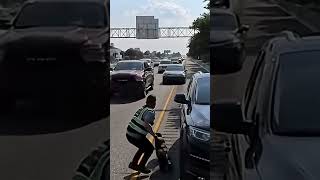 Almost Hit on Highway! Tire Change Goes Wrong 😱💥