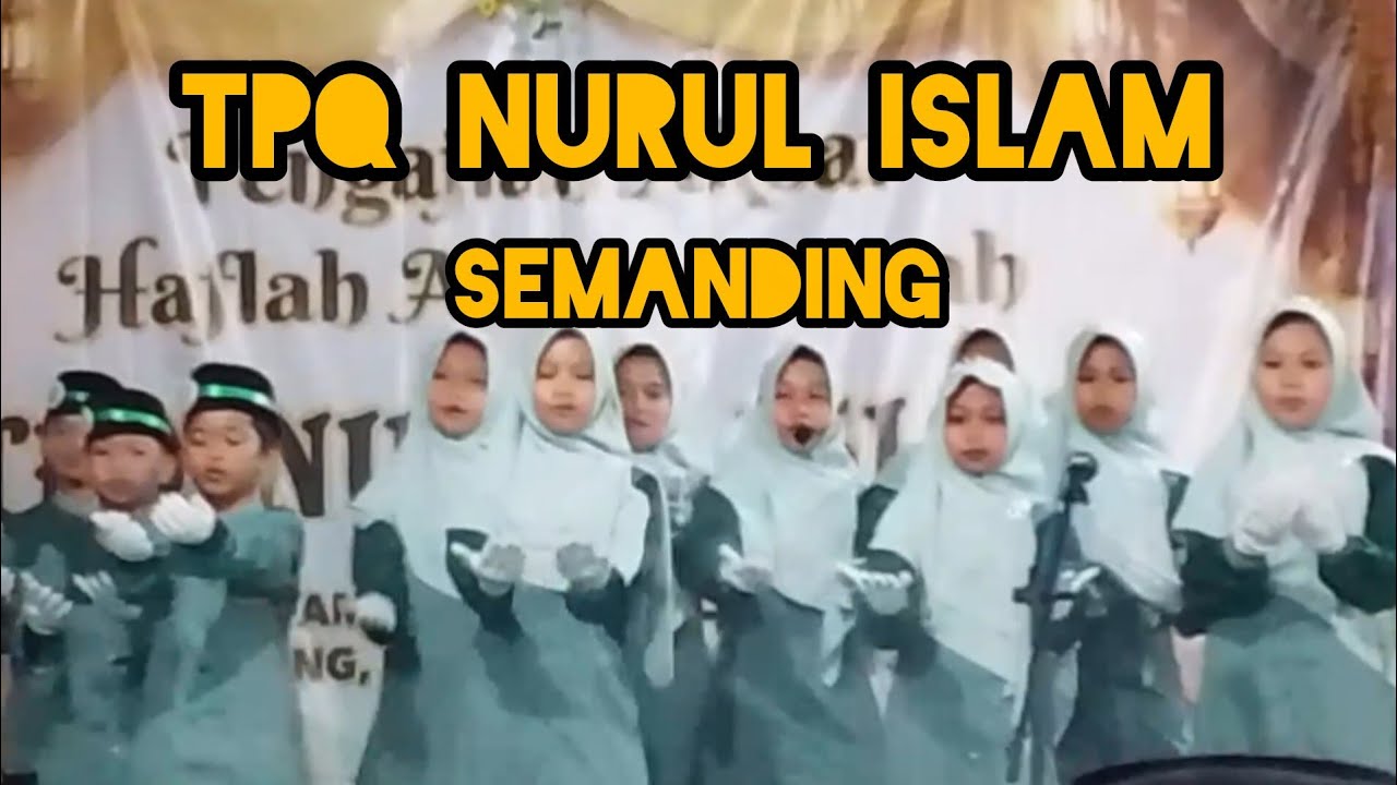 TPQ Nurul Islam 3. Dlm rangka pengajian Haflah akhirusanah