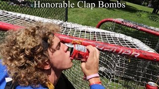 EXPLODING COKE WITH SLAP SHOTS | (Can you Clap Bomb it? ep.2)