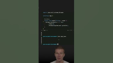 ++i vs. i++ #java #shorts #coding #airhacks