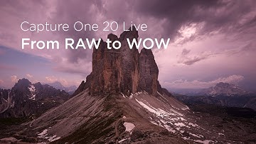 Capture One 20 Live: Edits | From RAW to WOW