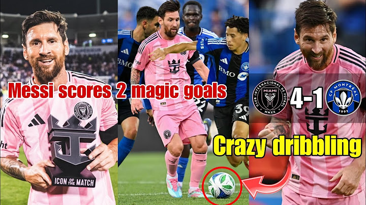 Inter Miami fans crazy reaction after Messi scored 2 magical goals to beat Montreal 4-1