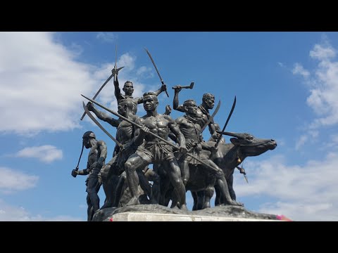 ประวัติความเป็นมาอนุสาวรีย์วีรชนค่ายบางระจัน จังหวัดสิงห์บุรี ตราประจำจังหวัดสิงห์บุรีในปัจจุบัน