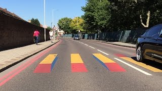 3d Road Markings In London With Premark Preformed Thermoplastic