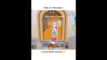 Pure 1v1⚡ with X-Suit player🔥🥷 #bgmi #shorts #shots #viralshorts #shortsfeed