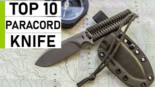 Top 10 Best Fixed Blade Survival Knife with Paracord Knife Handle
