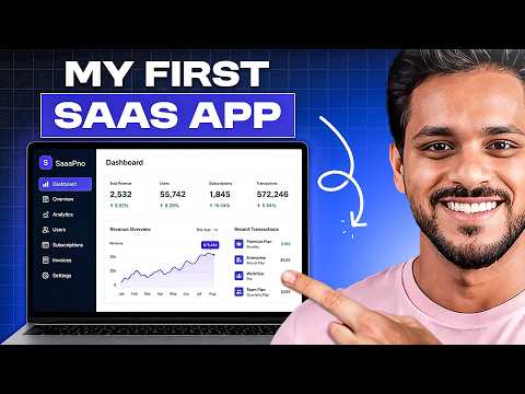 Maine Bina Coding Ek Real SaaS Banaya - Claude Code Hindi Video