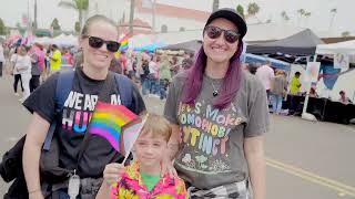 Sample Work: Pride by the Beach 2023 Recap