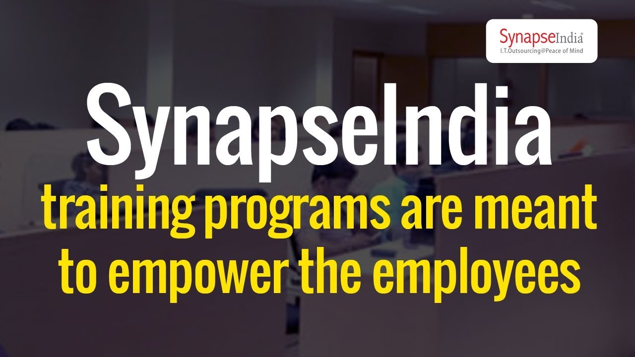 SynapseIndia training helps employees perform better