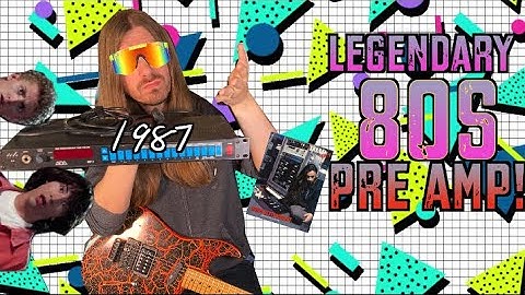 The Legendary 80s Pre Amp! ADA MP-1 (Going Back To The 80s Ep2)