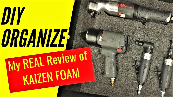 Kaizen Foam Tool Box DIY Organization - Kaizen Foam REAL review