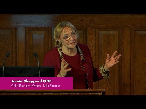 Annie Shepperd OBE on Influencing Leaders for Environmental Change | Salix Finance